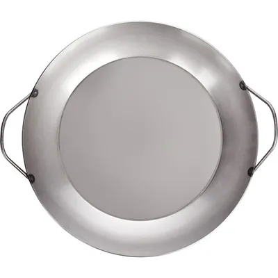 Сковорода для блинов алюмин.,тефлон D=260,H=25,L=460мм черный,серебрян., изображение 2