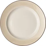 Тарелка «Чино» фарфор D=315,H=35мм белый,бежев.