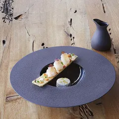 Молочник «Ликид» керамика 125мл ,H=10,L=7,B=6см черный, изображение 4