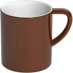 Mug "Bond"  porcelain  300 ml  brown.