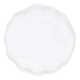 Тарелка «Вейв» с бортом фарфор D=27,H=2см белый