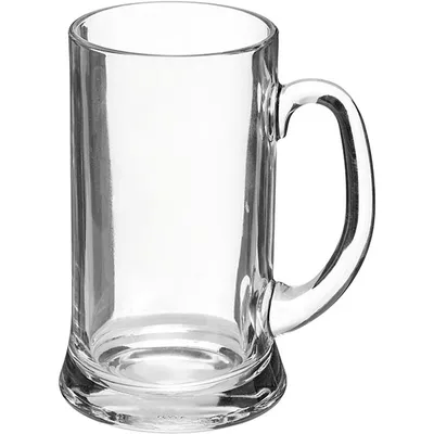 Кружка для пива «Айкон» стекло 1,17л D=10,4/11,8,H=20,B=15,5см прозр., Объем по данным поставщика (мл): 1170, изображение 2