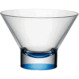 Креманка «Эпсилон» стекло 375мл D=128/60,H=90мм прозр.,синий