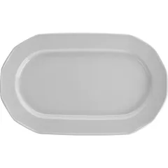 Блюдо «Меркури» овальное фарфор ,L=38см белый