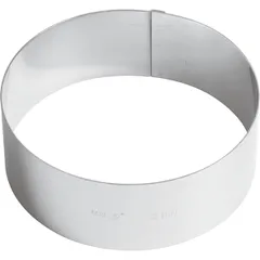 Pastry ring  stainless steel  D=16, H=6 cm  metal.