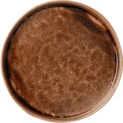 Dish “Marron Reativo”  porcelain  D=250, H=25mm  brown, beige.