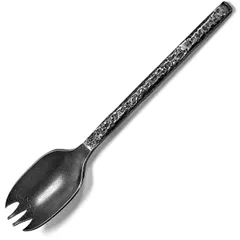 Dessert spoon “Mercy” with teeth  stainless steel , L=140, B=25mm  anthracite