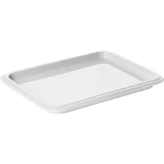 Гастроемкость GN 1/2 фарфор ,H=20,L=325,B=265мм белый, изображение 2