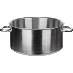 Pan without lid  stainless steel  18.3 l  D=36, H=18 cm  metal.