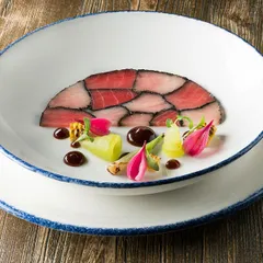 Салатник «Блю дэппл» фарфор 175мл D=11см белый,синий, изображение 2