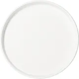 Блюдо «Кунстверк» круглое с бортом фарфор D=20,H=2см белый