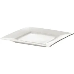 Тарелка «Кунстверк» квадратная фарфор ,H=17,L=220,B=220мм белый, изображение 2