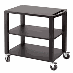 Serving trolley, 3 tiers  mdf , H=81, L=87, B=55cm  wenge