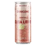 Напиток безалкогольный «Куба Либре» жесть белая 330мл D=55,H=143мм св.корич.