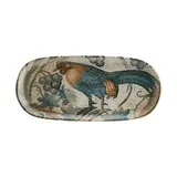 Блюдо сервировочное «Месопотамия Фауна» овальное фарфор ,L=21,B=10см разноцветн.