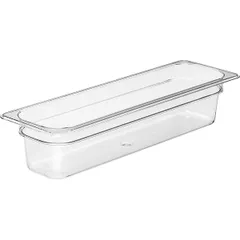 Gastronorm container (2/4)*100(-40C to +99C) polyprop. 5l clear.