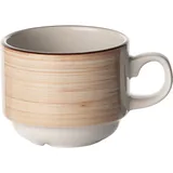 Чашка кофейная «Чино» фарфор 100мл D=65,H=50,L=85мм белый,бежев.