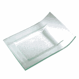 Блюдо «Криэйшнс» прямоугольное стекло ,L=30,B=23см прозр.