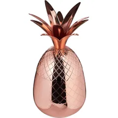 Бокал для коктейлей «Ананас» металл 0,7л D=11,5,H=23,8см медный, изображение 4