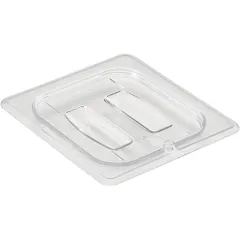 Lid for gastronorm container with handle GN 1/6  polycarbonate , L=17.6, B=16.2cm