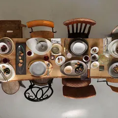 Салатник «Скейп грей» фарфор 450мл ,H=75,L=180,B=140мм серый, изображение 3