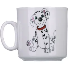 Кружка «Далматинцы» детская фарфор 200мл D=73,H=74мм белый, изображение 2
