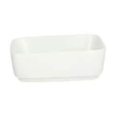 Тарелка «Тэзис Бьянко» для фруктов фарфор ,L=110,B=75мм белый