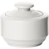 Сахарница «Прага» фарфор 200мл D=9,H=8см белый