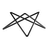 Подставка фуршетная «Призма» для блюда металл ,H=10,L=26,B=26см черный