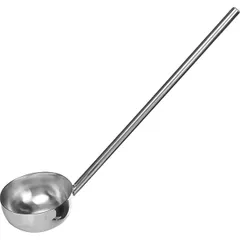 Ladle stainless steel 2l D=19.5,H=42,L=80,B=19cm metal.