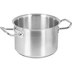 Кастрюля с крышкой сталь нерж. 7л D=24,H=15см матовый