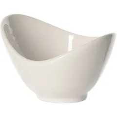 Салатник «Органикс» фарфор 165мл D=127,H=75,L=114,B=94мм белый