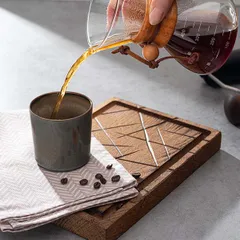 Стакан для горячих напитков «Террес де Ревес» керамика 310мл D=85,H=95мм голуб.,серый, изображение 3