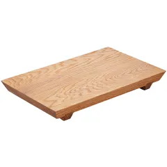 Sushi dish oak ,H=4,L=31,B=20cm