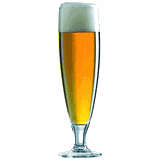 Бокал для пива «Вертиж» стекло 340мл D=60/65,H=223мм прозр.