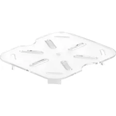 Дренаж для гастроемкости «Проотель» GN 1/6 поликарбонат ,L=12,3,B=10,8см прозр.