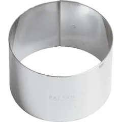 Pastry ring  stainless steel  D=60, H=45mm  metal.