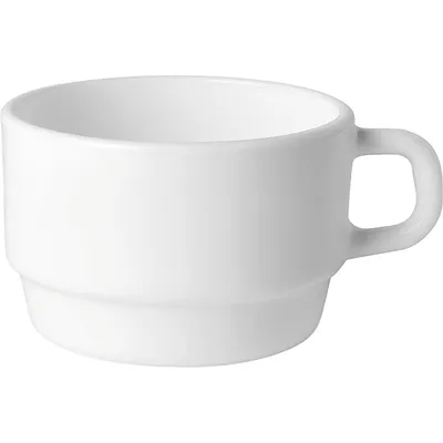 Чашка чайная «Кейрвейр» стекло 219мл D=108,75,H=59,5мм белый, Объем по данным поставщика (мл): 219