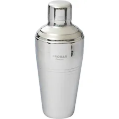 European shaker “Probar Premium Pure”  stainless steel  0.7 l  D=91, H=216mm  silver.