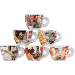 Coffee cup “Bella Italia 1” for espresso with decor 70ml D=6cm