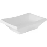 Соусник «Кунстверк» прямоугольный фарфор 50мл ,H=3,L=10,B=6см белый