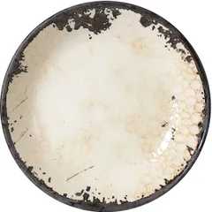 Deep plate “Valencia Vega”  porcelain  1.1 l  D=28 cm  cream, black