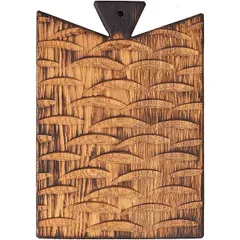 Доска для подачи дуб ,H=25,L=260,B=180мм тем.дерево