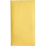 Папка для счетов кожезам. ,L=22,2,B=12см желт.