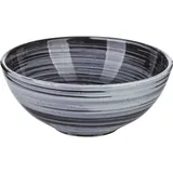 Салатник «Маренго» керамика 1л D=180,H=75мм серый,черный