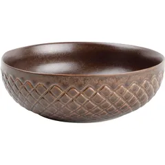 Salad bowl  porcelain  D=160, H=45mm  brown.