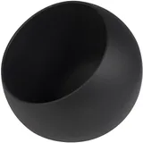 Емкость фуршетная «Мун» с откидной крышкой пластик 0,8л D=19,H=17,5см черный