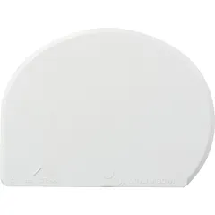 Spatula hard plastic ,L=15,B=11cm white