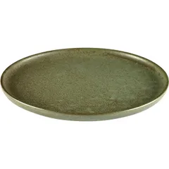 Тарелка «Серфис» керамика D=210,H=15мм зелен.