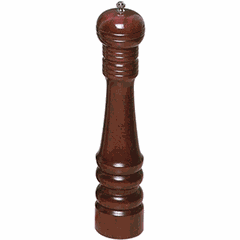 Pepper mill wood ,H=32cm brown.